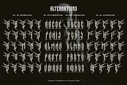 Megasord Typeface, a Blackletter Font by alit design (Thumbnail 12 of 20)