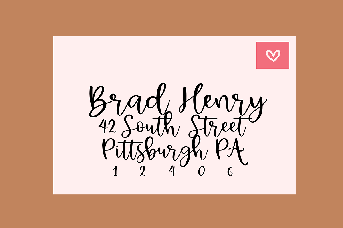 Hello Spring | Bouncy Script Font, a Script Font by KA Designs (Photo 9 of 10)