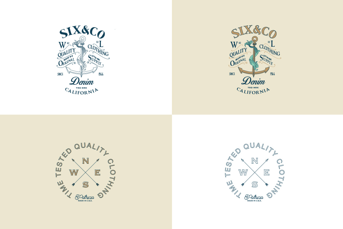 16 Hipster Logo Templates, a Branding & Logo Template by Liviu (Photo 6 of 13)