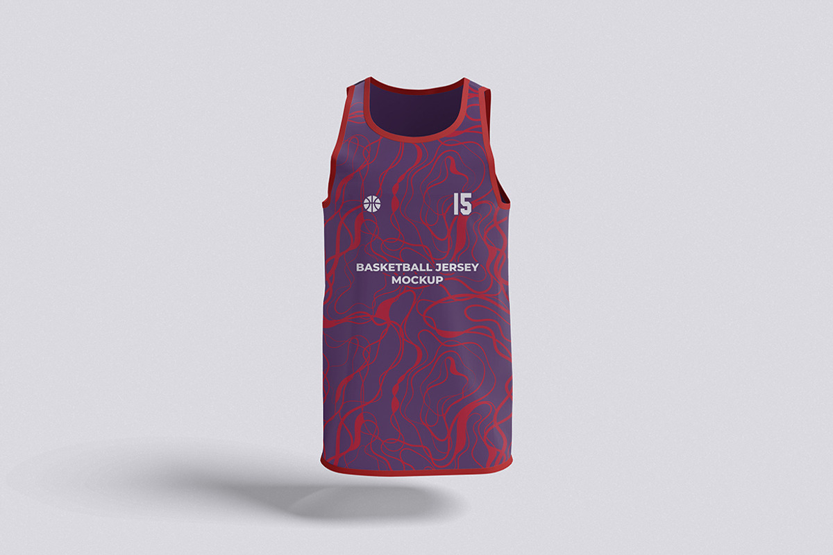 Basketball Jersey Mockup, an Apparel Mockup by HanaSaka_Studio (Photo 4 of 5)