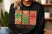 Coquette Holly Jolly Christmas PNG, an Illustration by SinaCreation (Thumbnail 4 of 7)