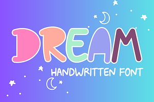 DREAM, a Slab Serif Font by Sirinart