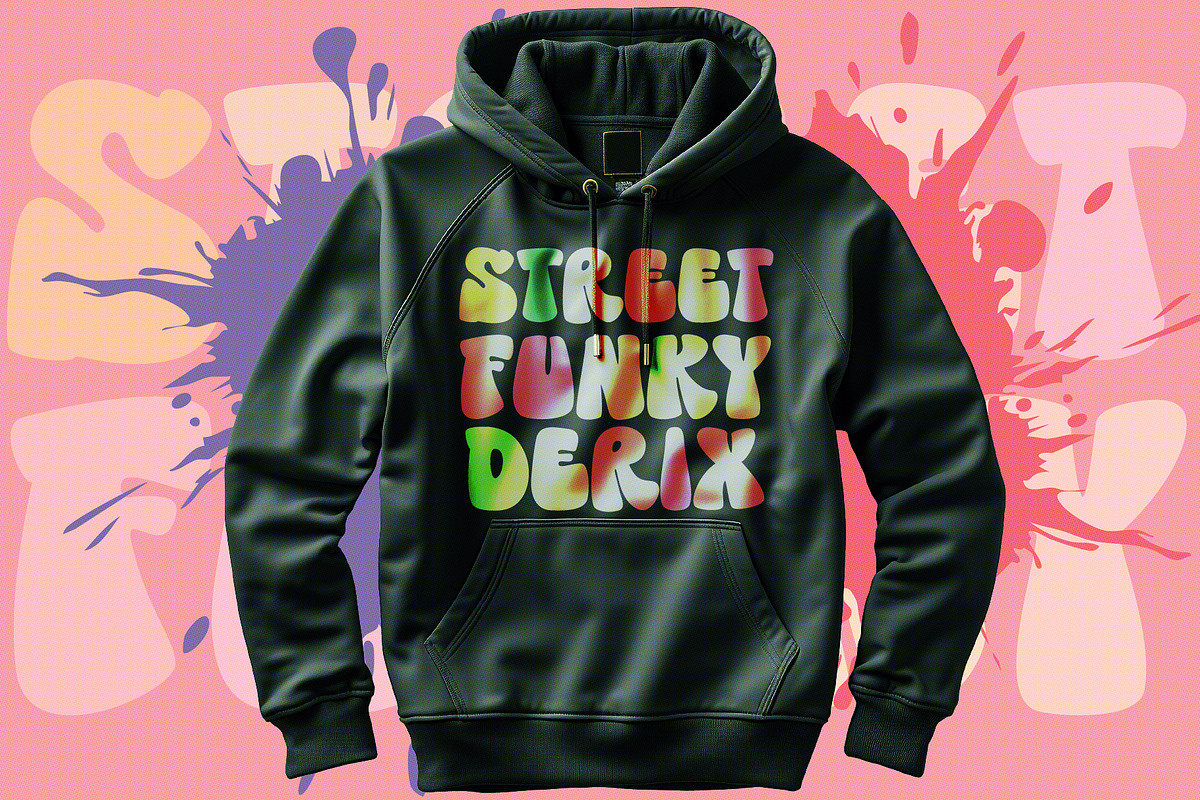 Funky Derix, a Sans Serif Font by BBtypeStudios (Photo 9 of 10)