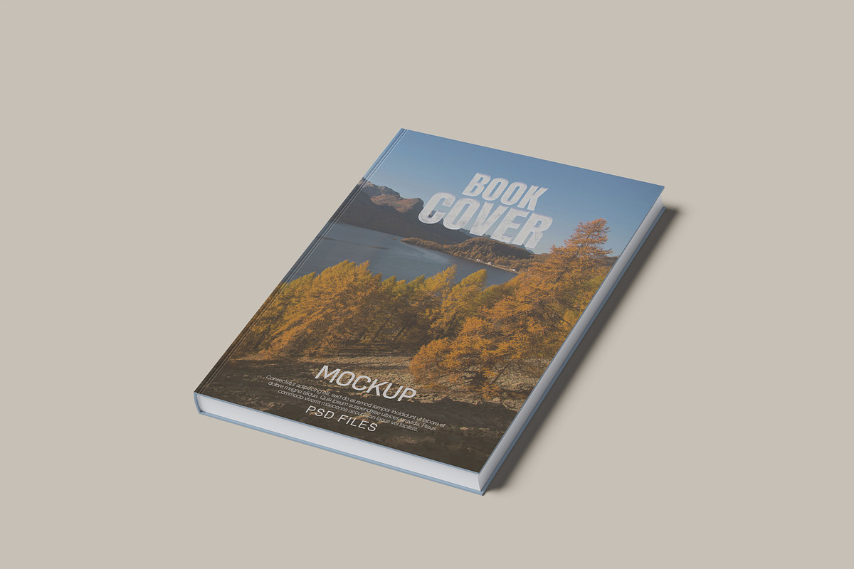 Book Cover Mockup, a Books & Magazine Mockup by rahmatmoscae (Photo 7 of 13)