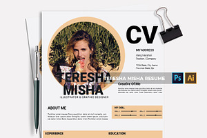 Teresha Misha CV & Resume