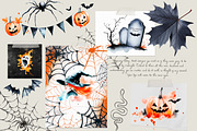 Halloween Illustrations clipart, an Object Graphic by Evgeniia (Thumbnail 2 of 15)