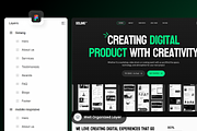 Golang - Creative Agency, a Landing Page Template by SLAB! Design (Thumbnail 3 of 4)