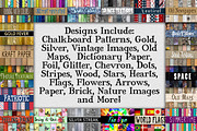 The Ultimate Digital Paper Bundle, a Pattern Graphic by OldMarket Designs (Thumbnail 3 of 12)