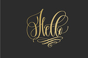 10 GOLDEN LETTERING, a Branding & Logo Template by karakotsya (Thumbnail 3 of 10)