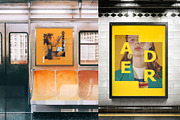 Ultimate subway NYC mockup bundle, a Print Template by As Good As Possible (Thumbnail 15 of 21)