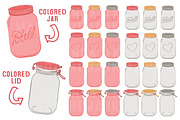 Coral Jar Vectors & Clipart, an Illustration by Amanda Ilkov (Thumbnail 2 of 4)