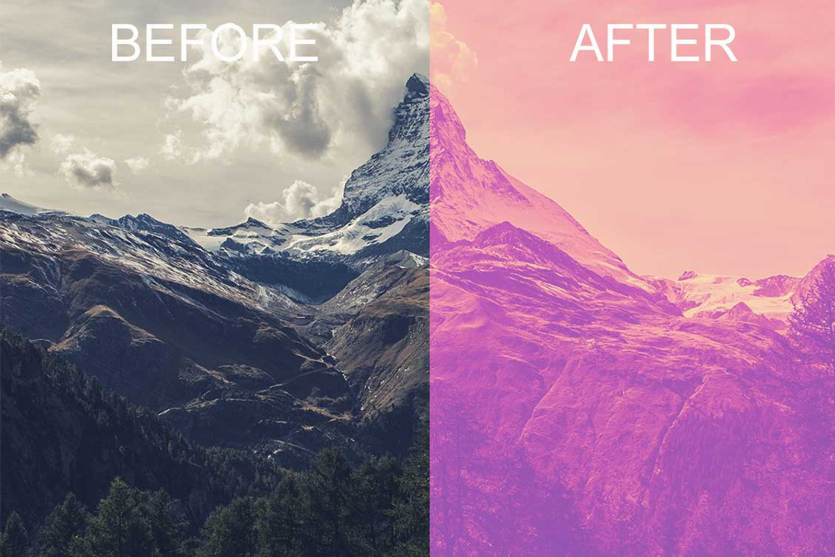 Duotone Presets for Photoshop, an Action Add-On by IRCF (Photo 5 of 13)