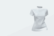 walking tshirt mockup, an Object 3D Model by hdri360 (Thumbnail 2 of 5)