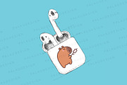 Kawaii Capybara Picnic Character, an Animal Illustration by Palau (Thumbnail 7 of 12)