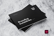 Minimalist Brand Guidelines Template, a Magazine Template by Template Temple (Thumbnail 1 of 10)