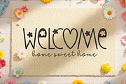 Buttercup Flower - Display Font, a Handwritten Font by Keithzo (Thumbnail 8 of 8)