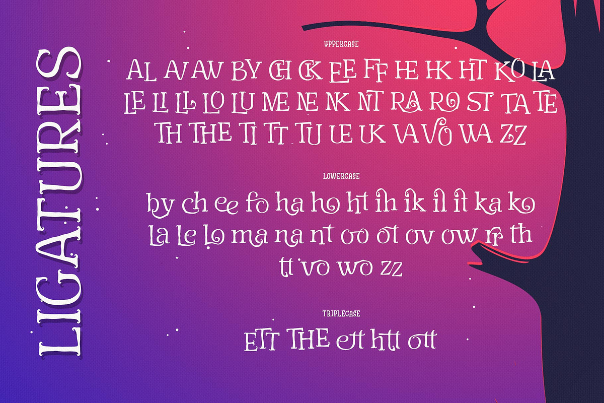 The Spokill Halloween Typeface, a Script Font by alit design (Photo 11 of 16)
