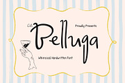 CS Belluga – Handwritten Whimsy Font, a Handwritten Font by Craft Supply Co. (Thumbnail 1 of 8)