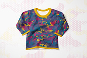 Colorful Hex Camo Pattern, a Pattern Graphic by StudioGlouna (Thumbnail 4 of 4)