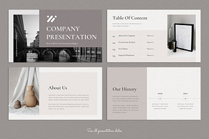 Company Presentation Template