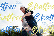 Bhaltron Modern Brush Handwritten, a Script Font by stylishtype.co (Thumbnail 5 of 20)