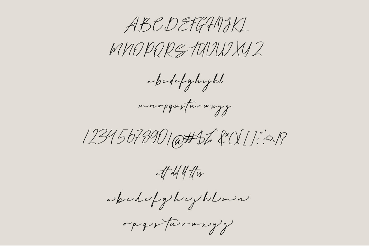 Matt Rostine - Chic Signature Font, a Script Font by Vultype Co. (Photo 10 of 10)
