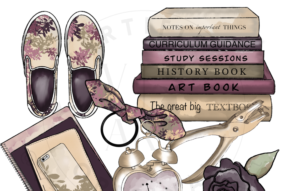 Ready School Collection, an Education Illustration by VS Studio (Photo 2 of 10)