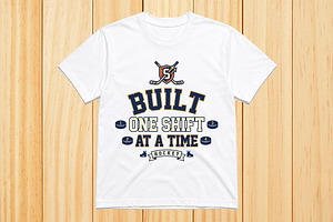 Hockey T-Shirt Design Graphic