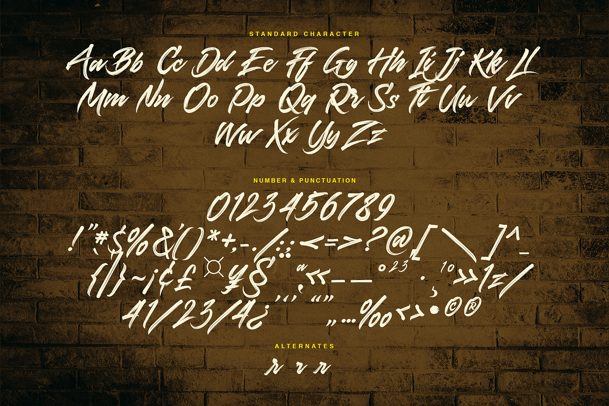 Deviantly Brush | Brush Script Font, a Script Font by Jolicia Type (Photo 8 of 10)