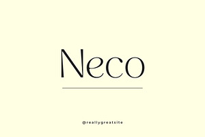 Neko Font