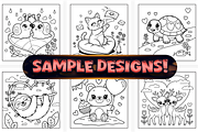Cute Easy Hello Cupid Coloring Pages, a Seasonal Illustration by Craftsbeefy (Thumbnail 3 of 4)