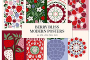 Berry Modern Poster Wall Art, an Illustration by fashionaddict (Thumbnail 1 of 3)