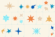 Twilight glitter. 3d vector stars, an Object Graphic by My.Ordinarty (Thumbnail 6 of 7)