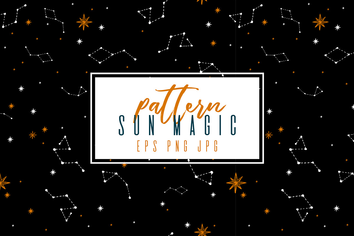 Pattern set - Sun Magic, a Pattern Graphic by Moonflora (Photo 10 of 13)