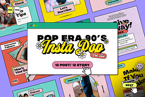 Pop Era 90s Vol.2 - Instagram Retro