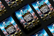 American Football Flyer, a Flyer Template by Basez Flyers (Thumbnail 2 of 3)