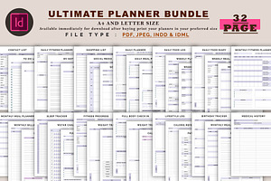 Ultimate Planner Bundle Pack Vol.12