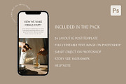 Aesthetic IG Stories Template, a Social Media Template by Rumiz Design (Thumbnail 2 of 7)