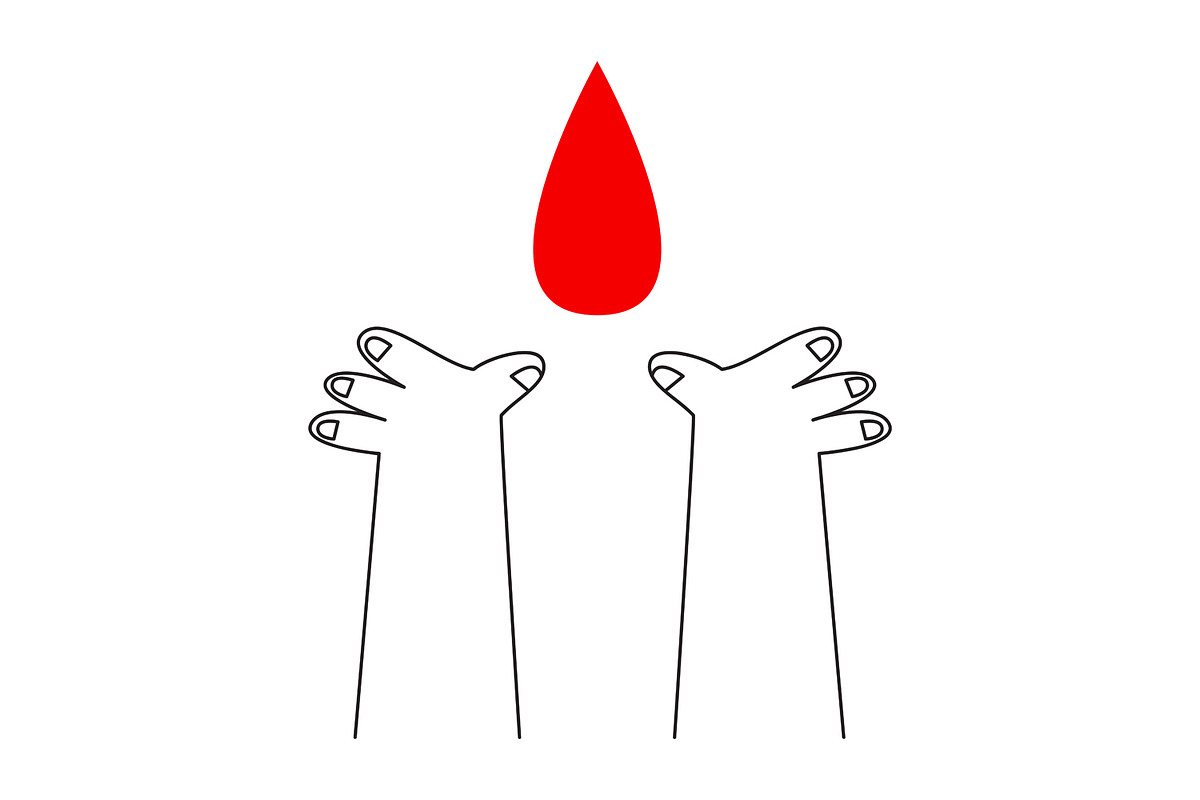 Hand-Drawn Blood Donation Clipart, a Healthcare Illustration by the_myro (Photo 20 of 23)