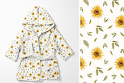 Watercolor Sunflower Set, a Decorative Illustration by Jenteva Art (Thumbnail 9 of 16)
