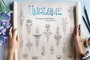 UNALOME | 60 vector designs, an Illustration by Varvara Gorbash (Thumbnail 1 of 6)