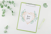 Watercolor leaves, a Decorative Illustration by Iryna Danyliuk (Thumbnail 9 of 11)