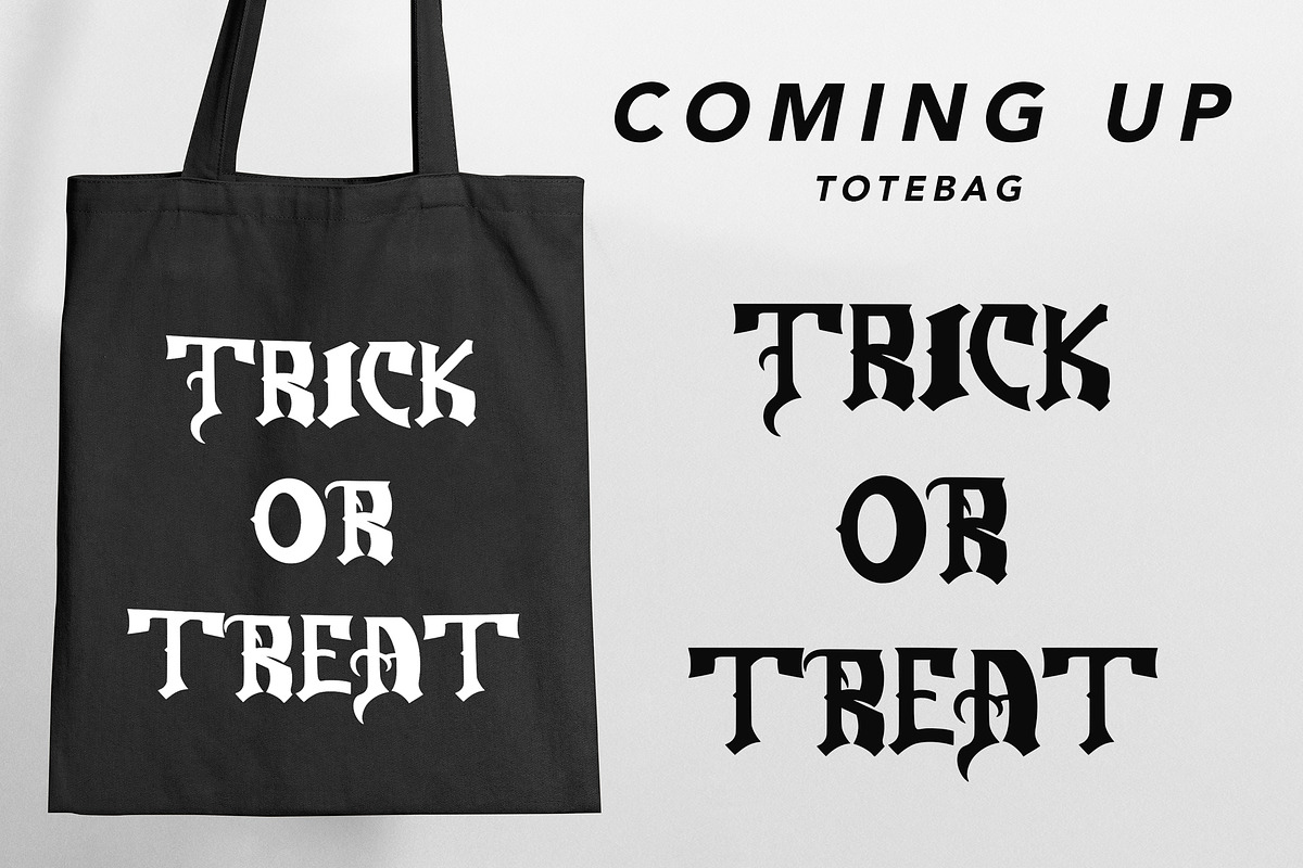 Spooky Night - Halloween Display, a Handwritten Font by Arendxstudio (Photo 7 of 9)