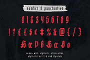 Eksellena - Blackletter Display, a Blackletter Font by Typehand Studio (Thumbnail 8 of 14)