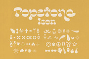 Popstone | Groovy Summer Font, a Slab Serif Font by creativemedialab (Thumbnail 9 of 15)