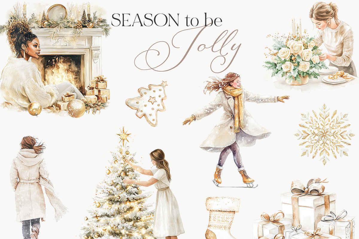 New! Winter Christmas Edition, a Seasonal Illustration by Isabelle Salem (Photo 14 of 227)
