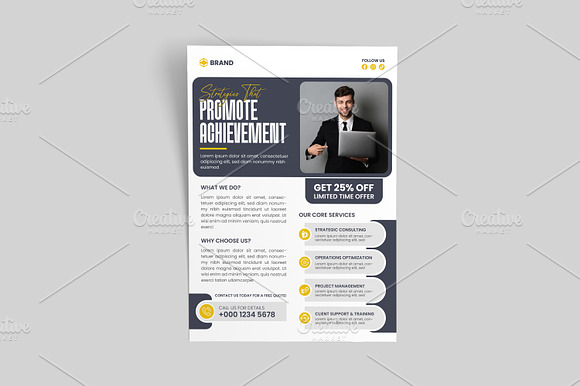 Professional Business Flyer Template preview 6