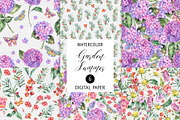 Watercolor Summer Wildflowers, an Illustration by Belusuab (Thumbnail 8 of 13)