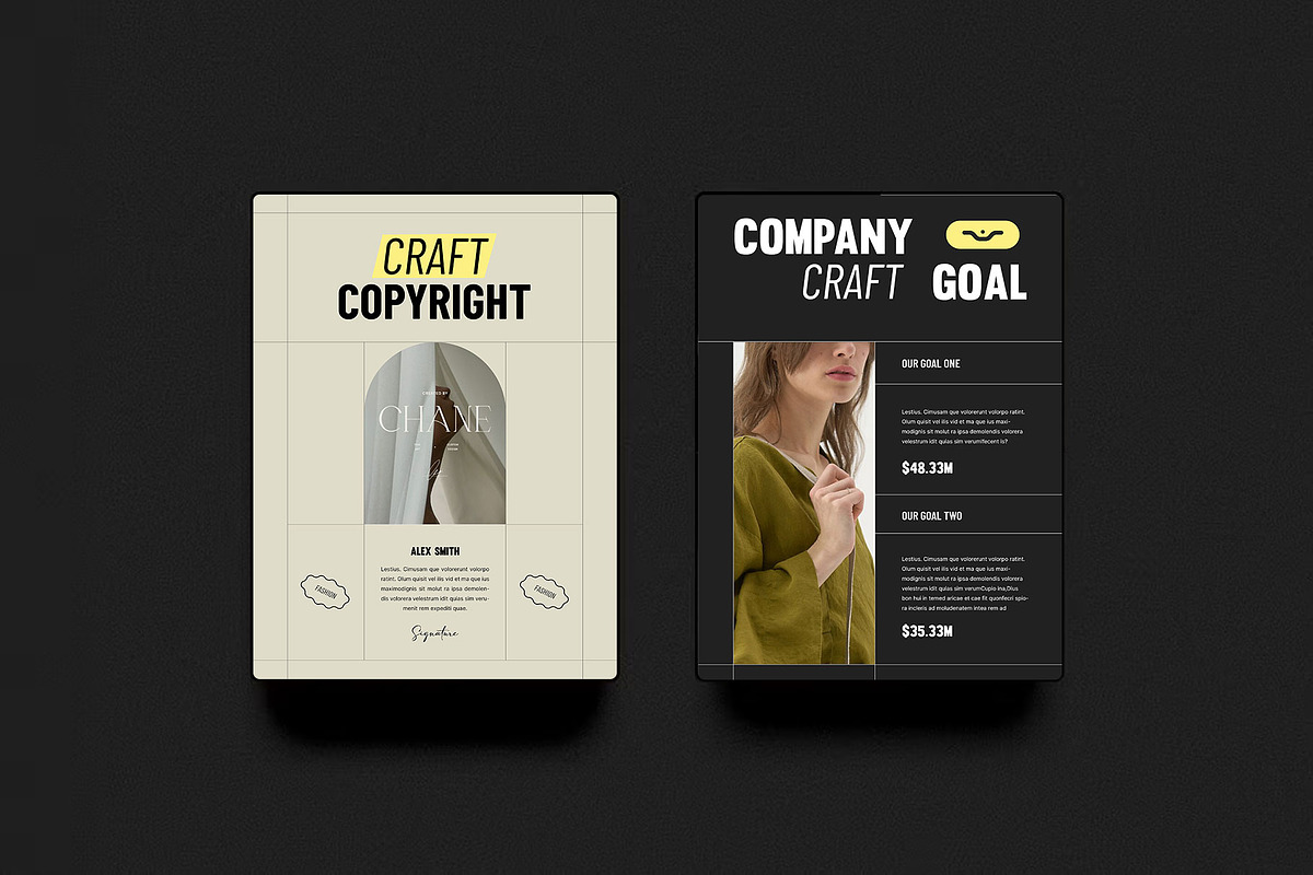 CRAFT | Company Profile, a Brochure Template by KreateTribe (Photo 2 of 10)