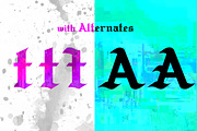 Meduza, a Blackletter Font by PixelMoshpit (Thumbnail 5 of 6)